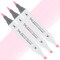Artfinity Sketch Marker Sets - Set of 3 - Pale Pink RV2-0, Vibrant, Professional, Dye-Based Alcohol Markers for Artists, Drawing, Travel, & More
